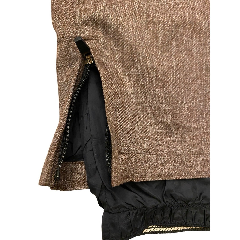 Obermeyer Revert Snowboard Pants Mens M Brown Melange Cargo Ski Insulated Vent - Picture 7 of 13